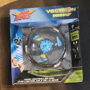Air Hogs Vectron Wave Hand Controlled UFO Light FX Flyer BLUE/ BLACK NEW